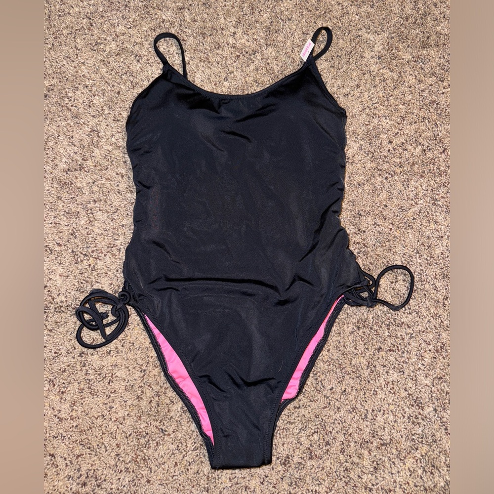 Black Victoria’s Secret one piece swimsuit. Size small
